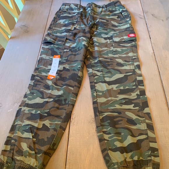 Dickies Pants - Juniors' Dickies Slash Pocket Twill Cargo Jogger